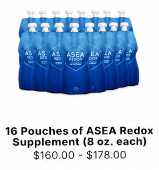 16 ASEA Redox Supplement to-go pouches savings bundle