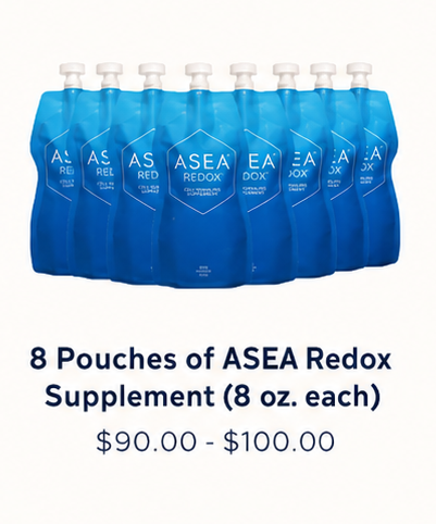 8 ASEA Redox Supplement to-go pouches savings bundle