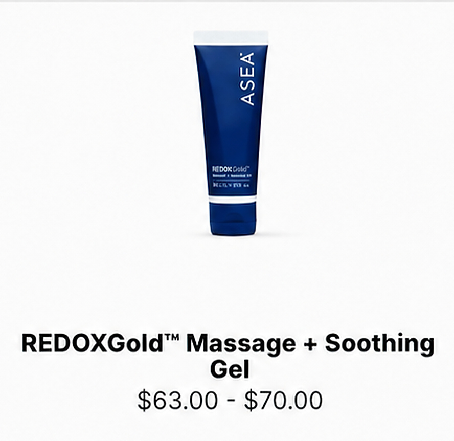 ASEA REDOXGold redox gel