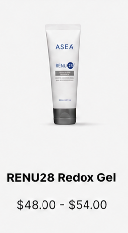 ASEA RENU28 redox gel